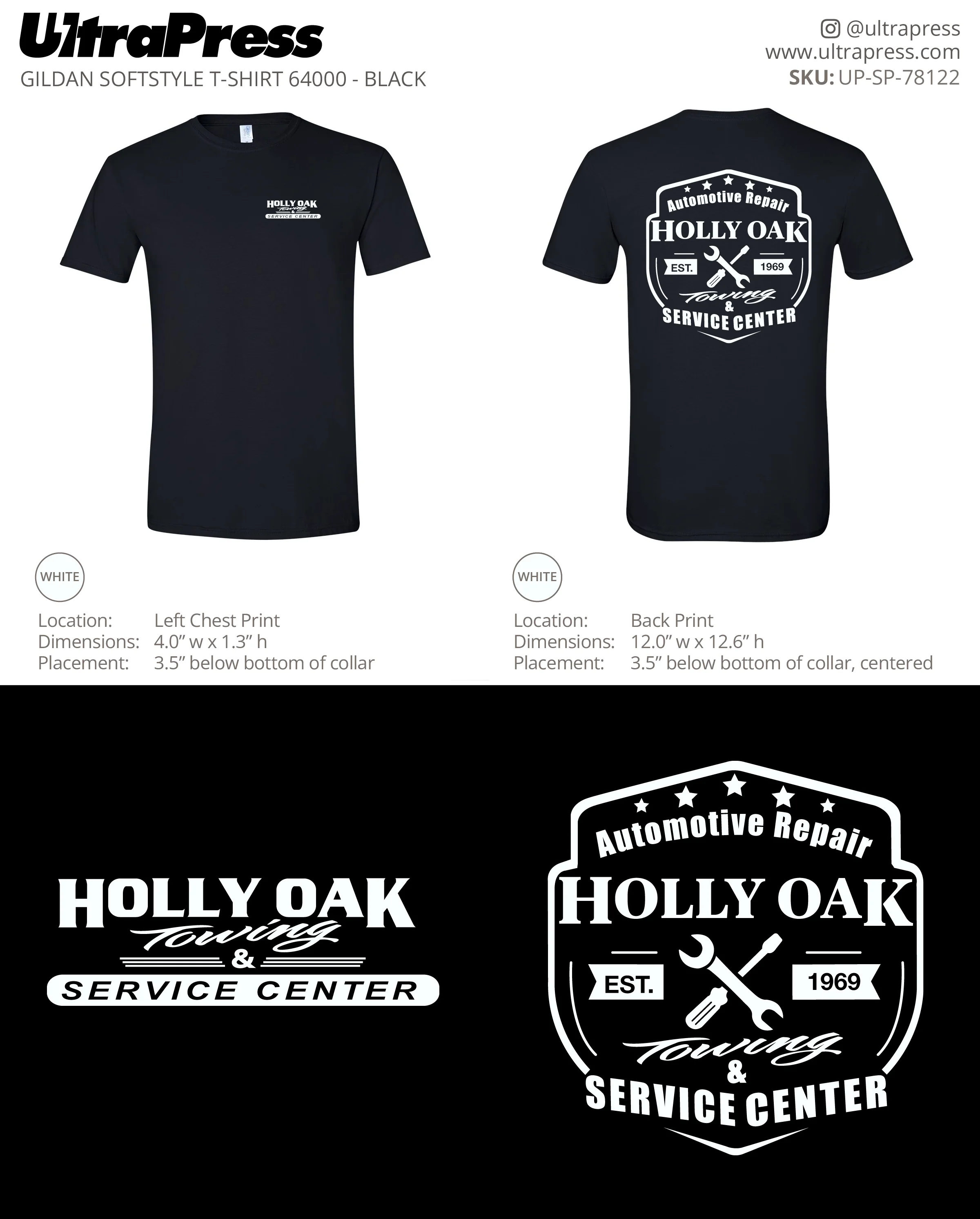 UP-SP-78122 Holly Oak Towing and Service Center - Alycia Mummer 100 Min Qty (Bulk) - Image 2