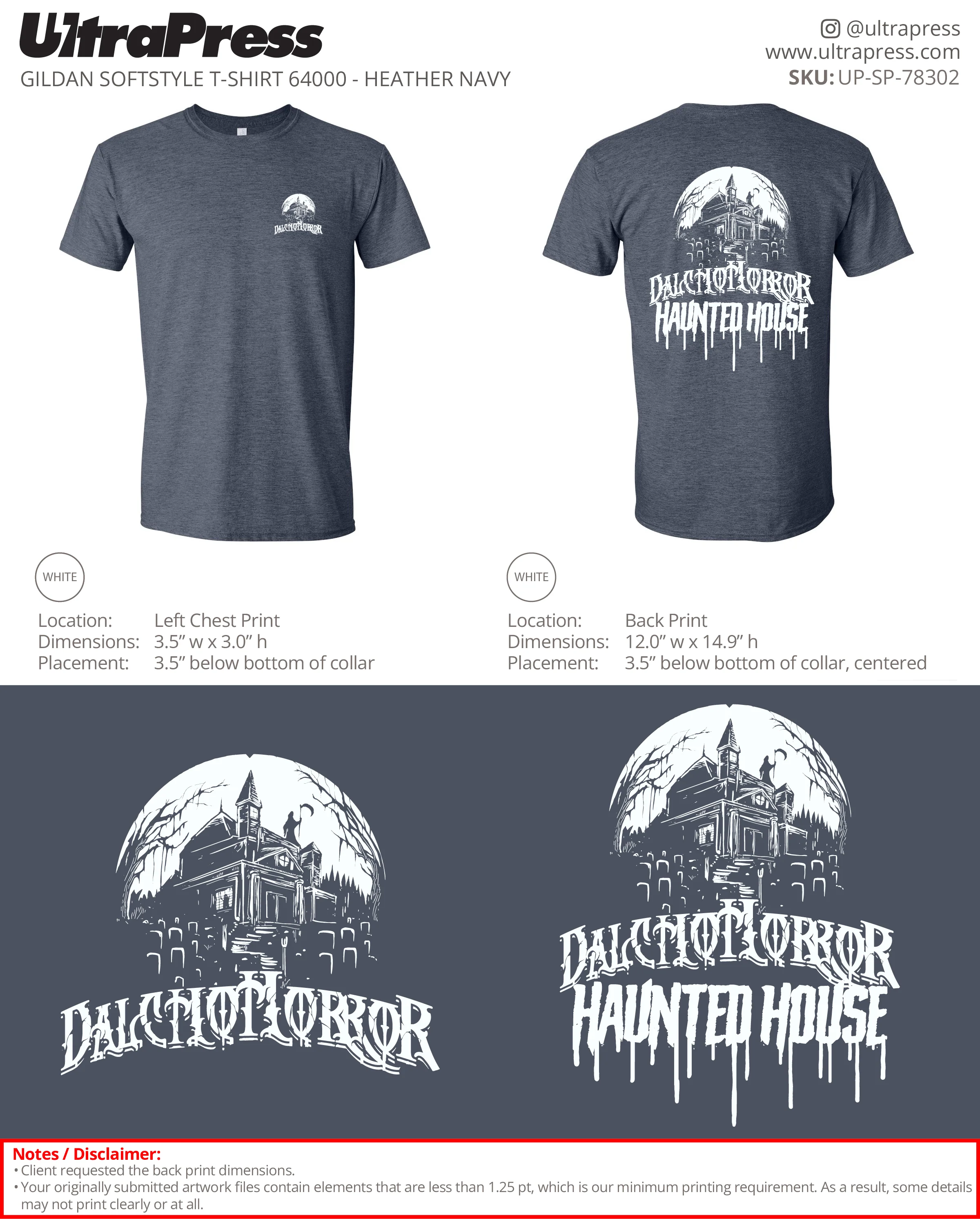 UP-SP-78302 Dalcho Horror Haunted House - Ryan Hartley 100 Min Qty (Bulk) - Image 2