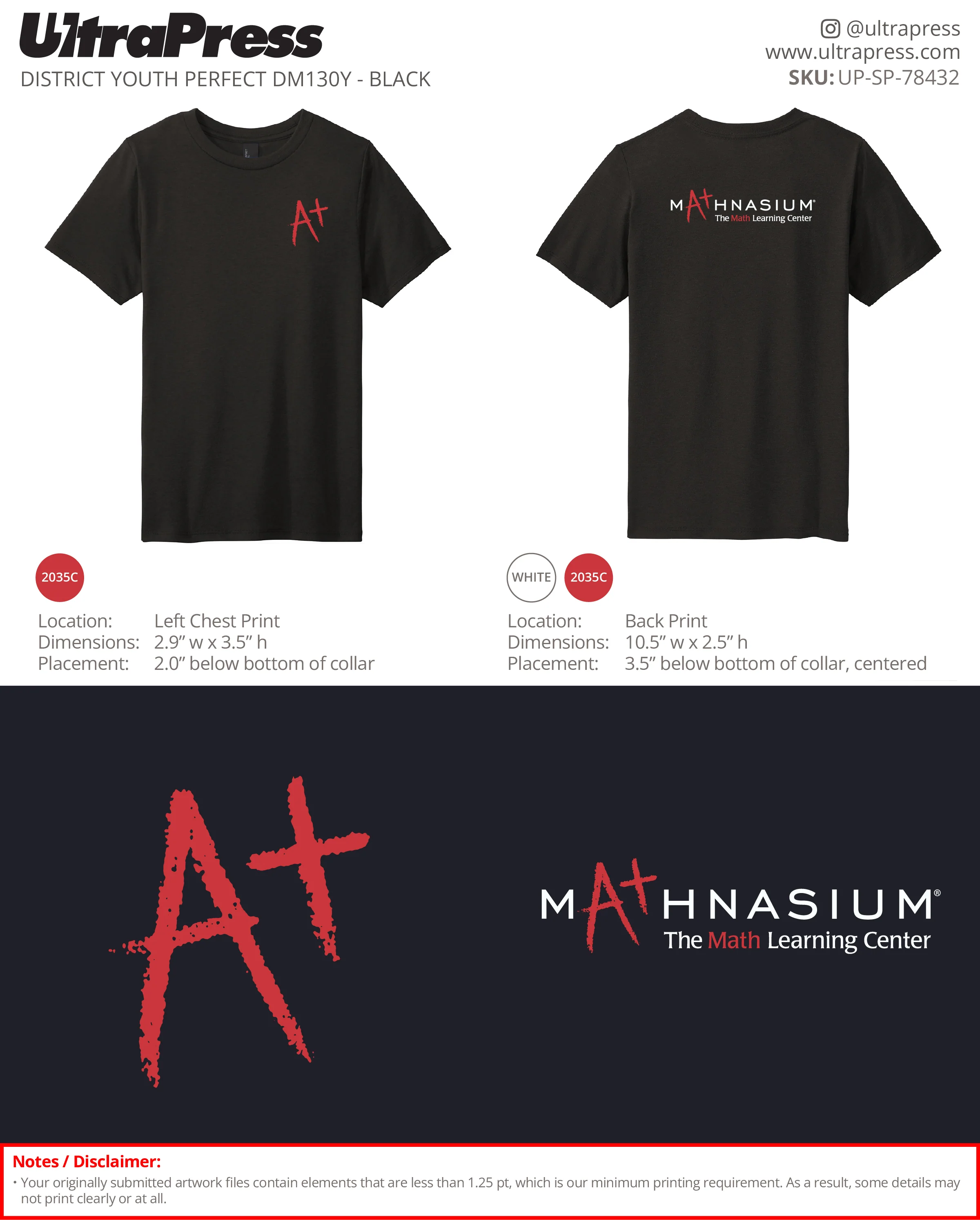 UP-SP-78432 Mathnasium - Alan Flyer 100 Min Qty (Bulk) - Image 2