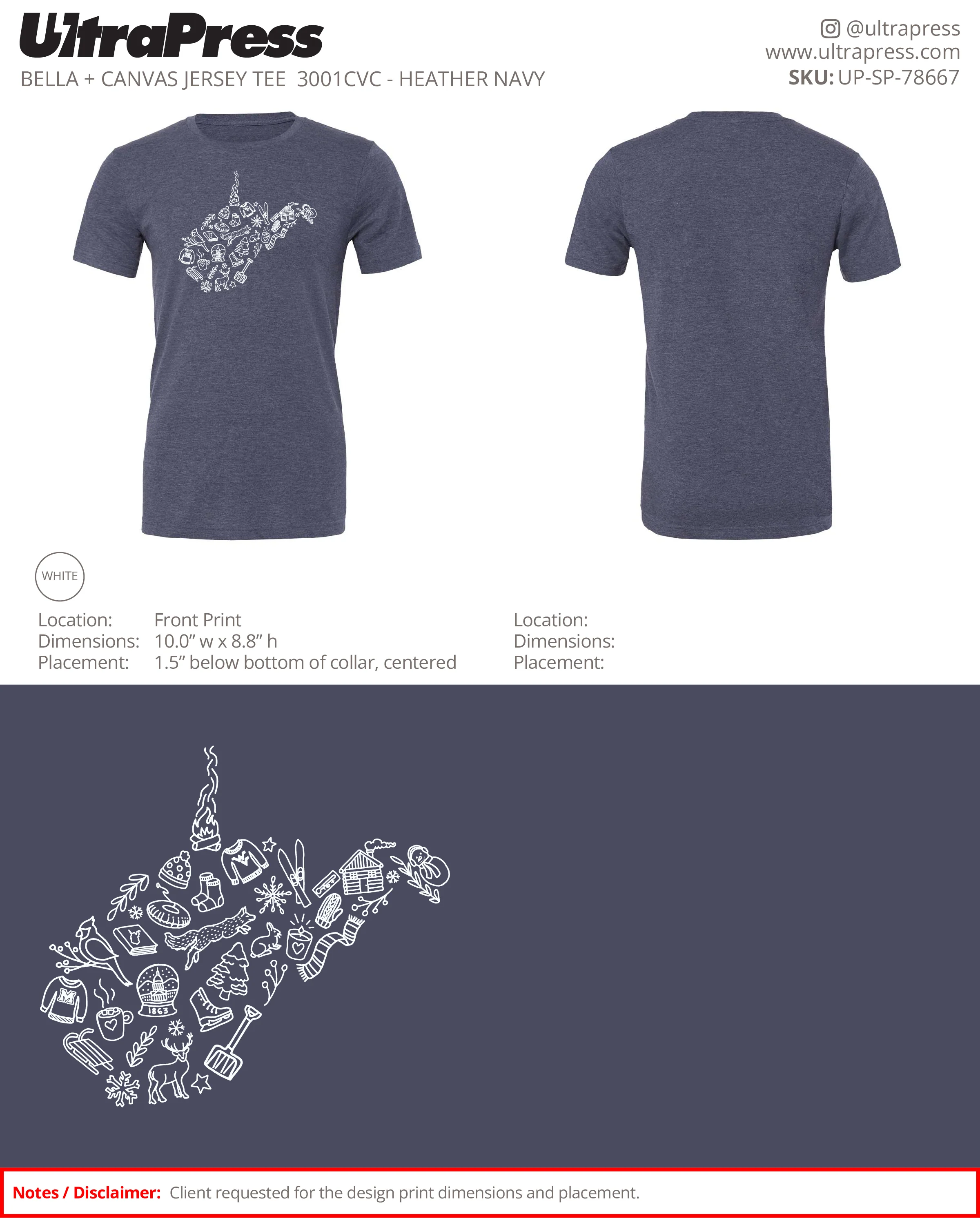 UP-SP-78667 WV Winter Design - Jenna Reed Hill 100 Min Qty (Bulk) - Image 2