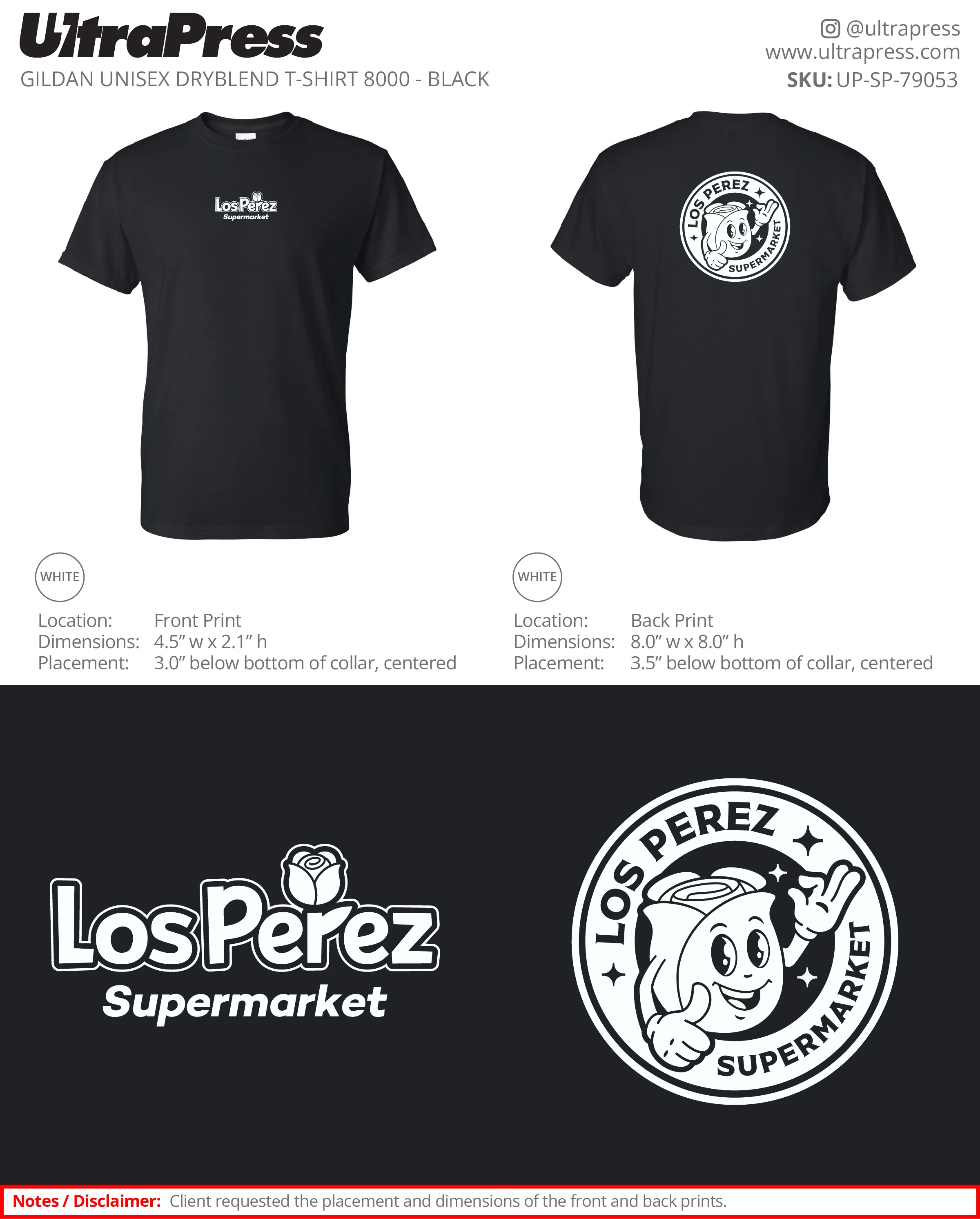 UP-SP-79053 Los Perez Supermarket - Armando Carrillo 100 Min Qty (Bulk) - Image 2