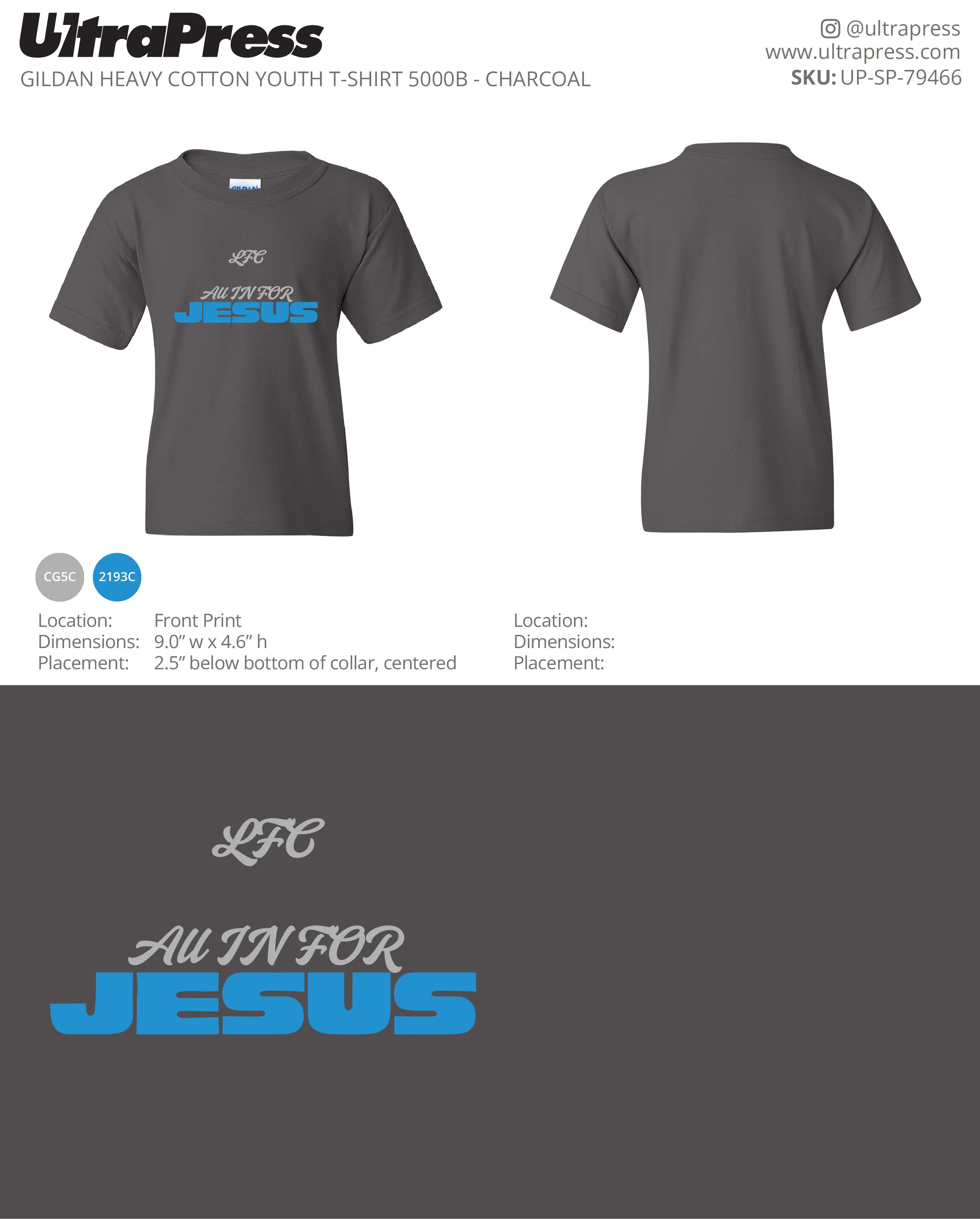 UP-SP-79466 LFC All in for Jesus - John Flick 100 Min Qty (Bulk) - Image 2
