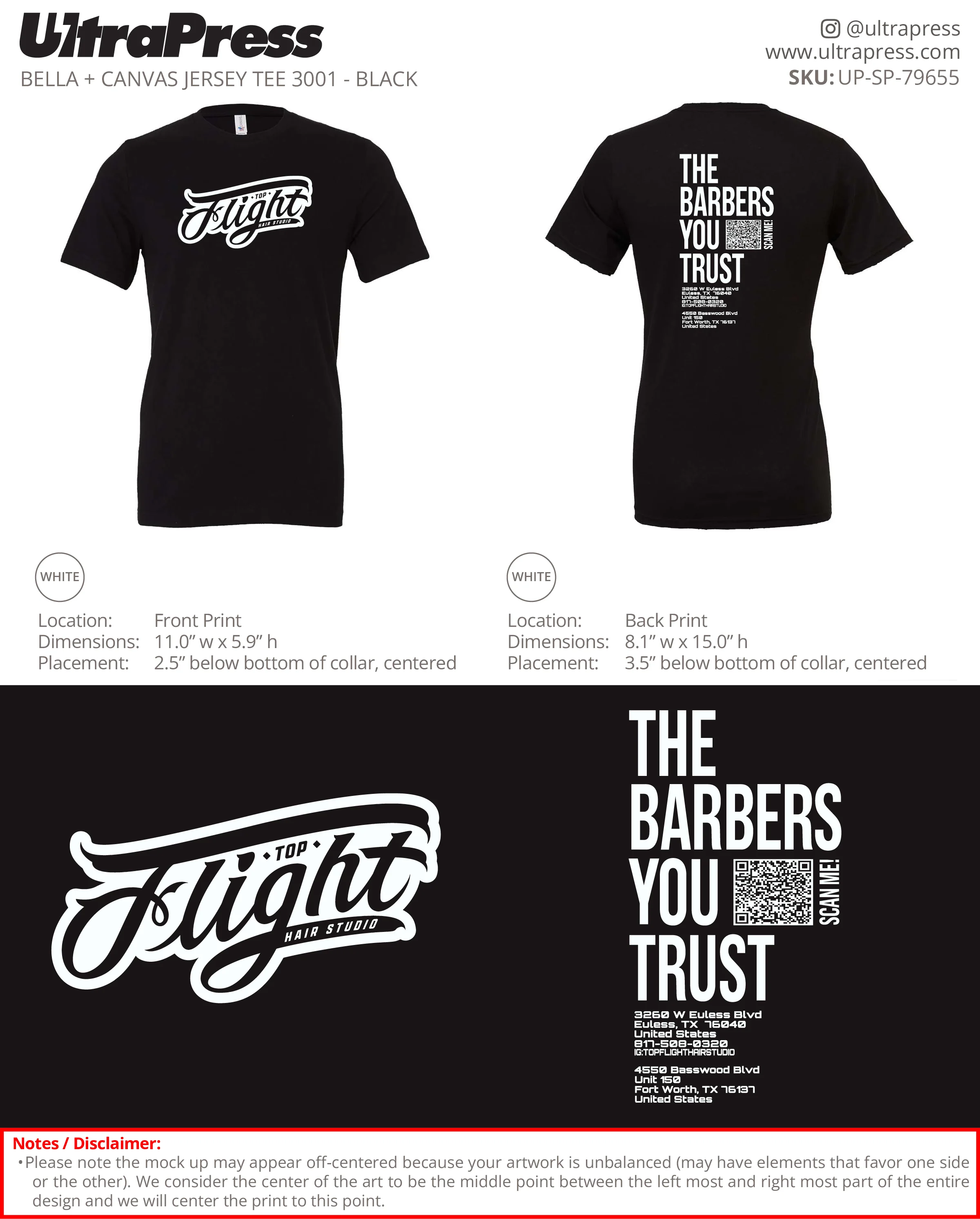 UP-SP-79655 The Barbers You Trust - Alex Diaz 24 Min Qty (Bulk)