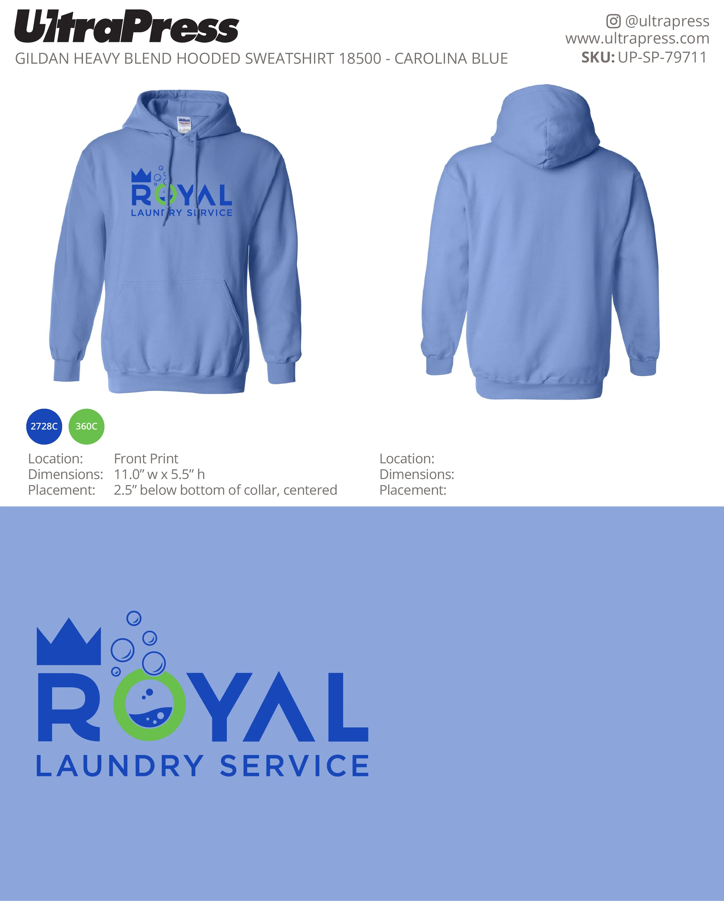 UP-SP-79711 Royal Laundry Service - Derrick Compton 50 Min Qty (Bulk) - Image 2