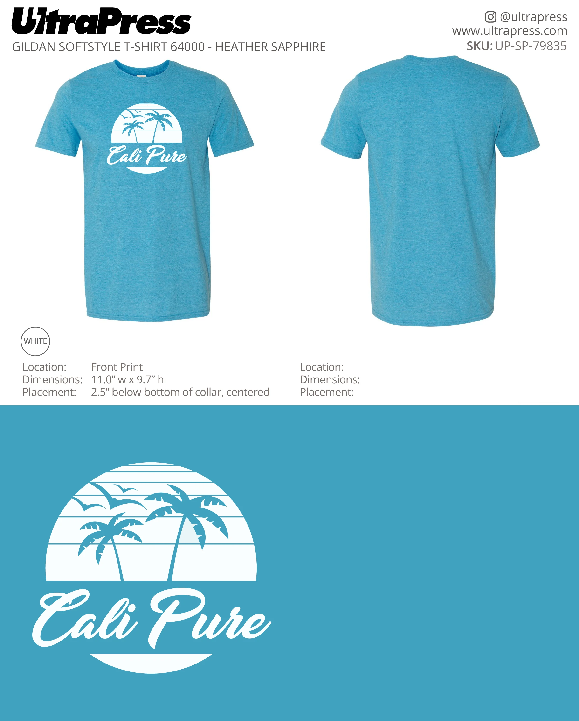 UP-SP-79835 Cali Pure - Joshua Johnson 100 Min Qty (Bulk) - Image 2