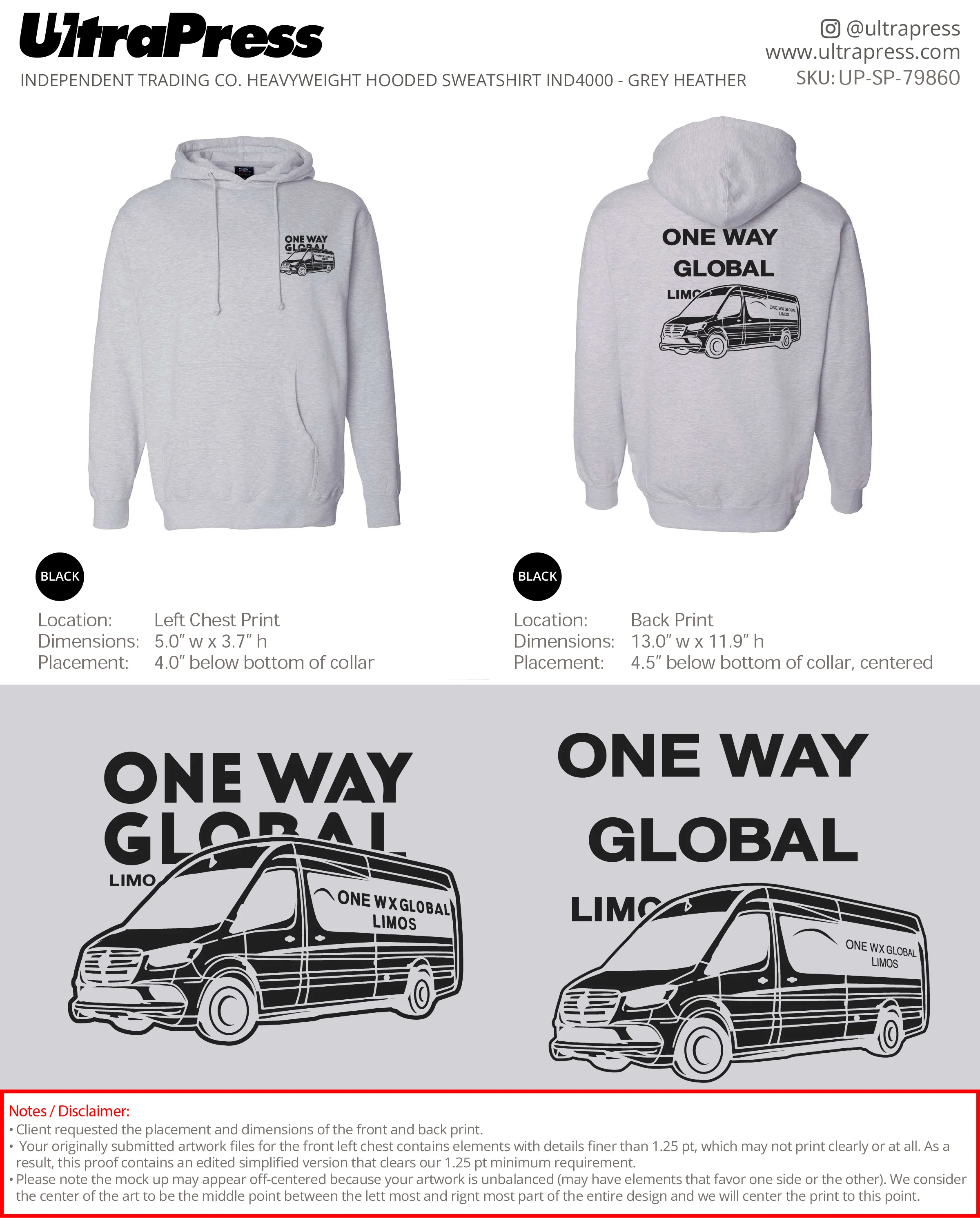 UP-SP-79860 One Way Global Black Ink - Carlvin 24 Min Qty (Bulk) - Image 4