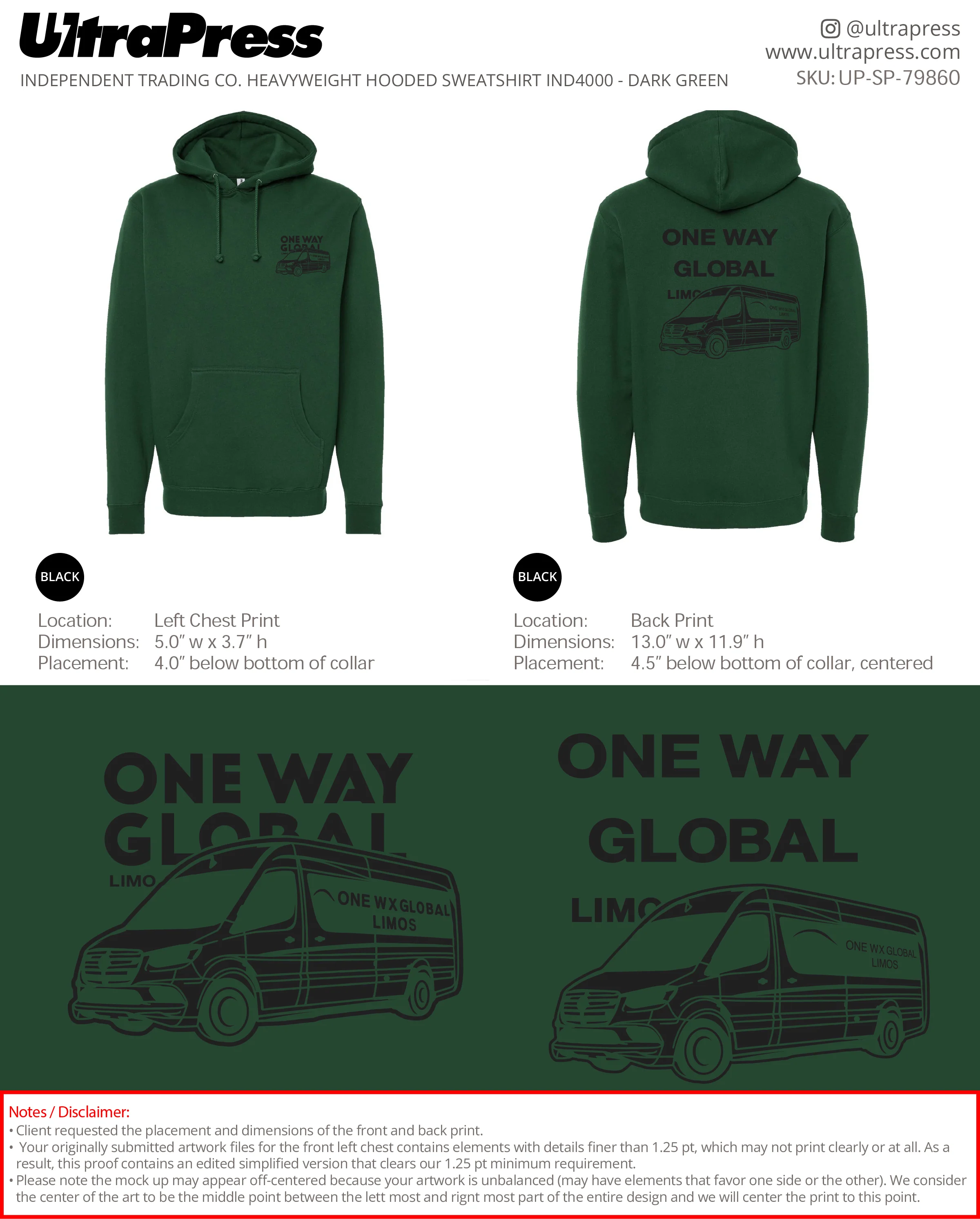 UP-SP-79860 One Way Global Black Ink - Carlvin 24 Min Qty (Bulk) - Image 5