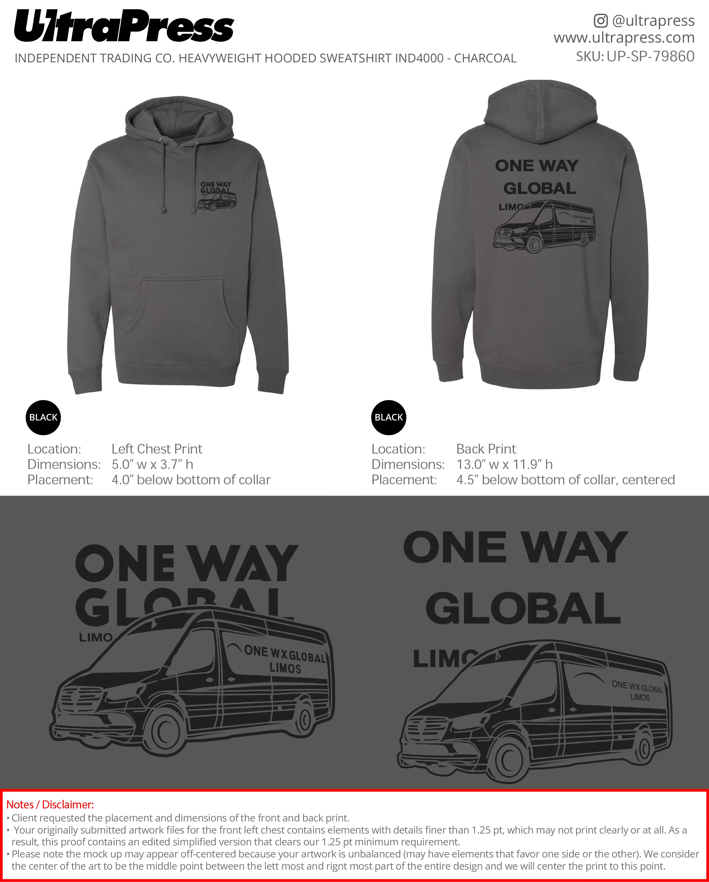 UP-SP-79860 One Way Global Black Ink - Carlvin 24 Min Qty (Bulk) - Image 7