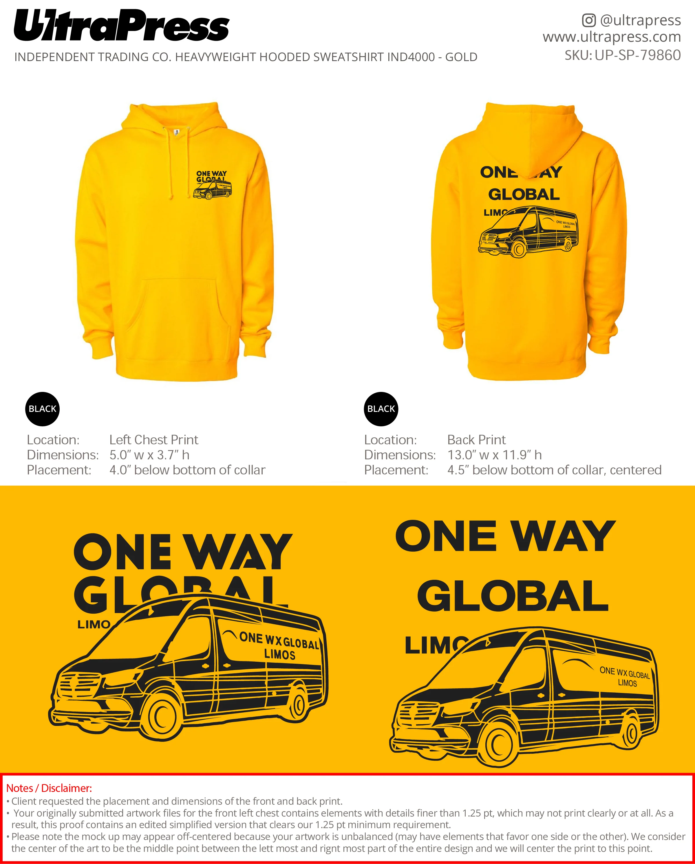 UP-SP-79860 One Way Global Black Ink - Carlvin 24 Min Qty (Bulk) - Image 8