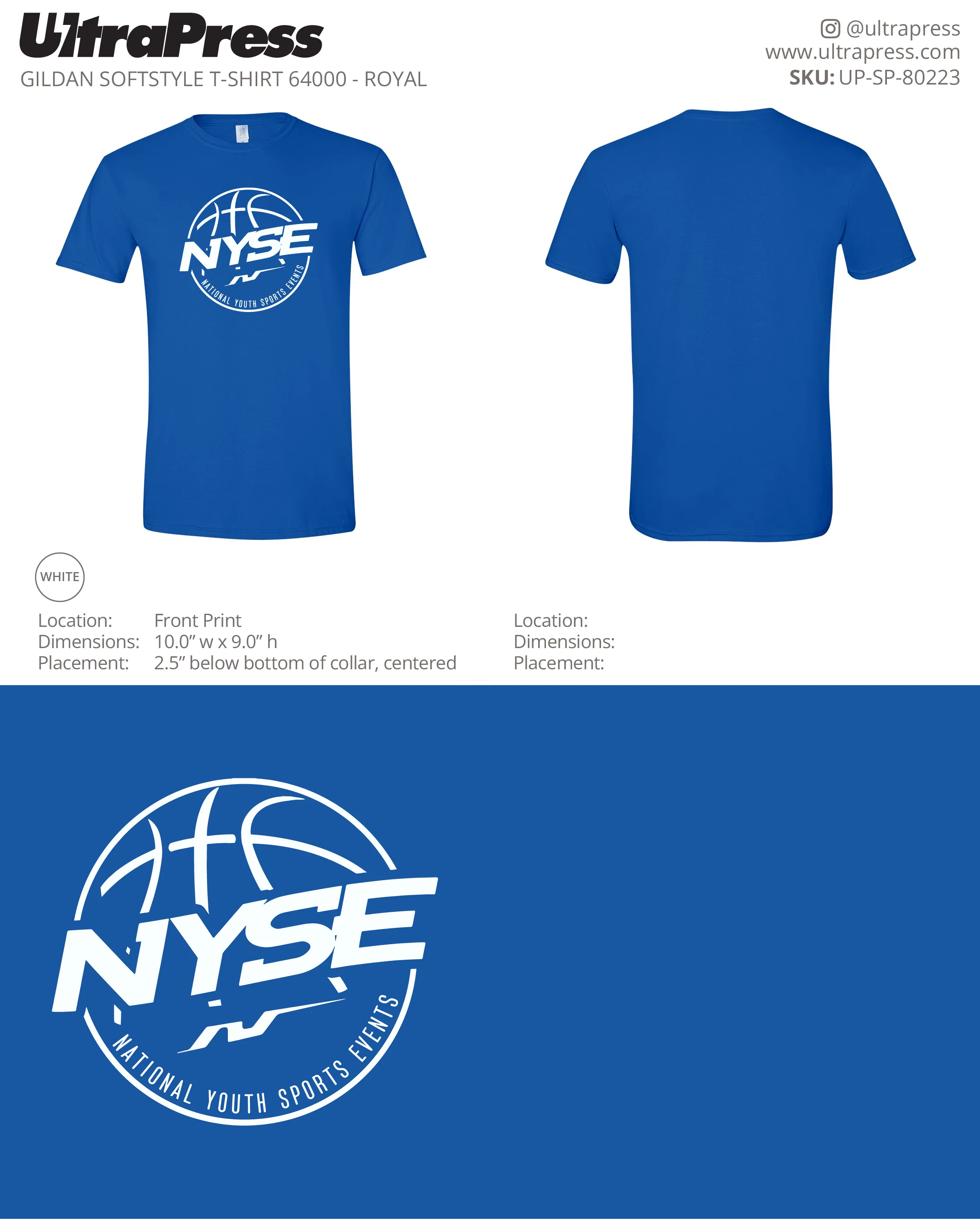 UP-SP-80223 National Youth Sports Events - Mike Perez 100 Min Qty (Bulk) - Image 3