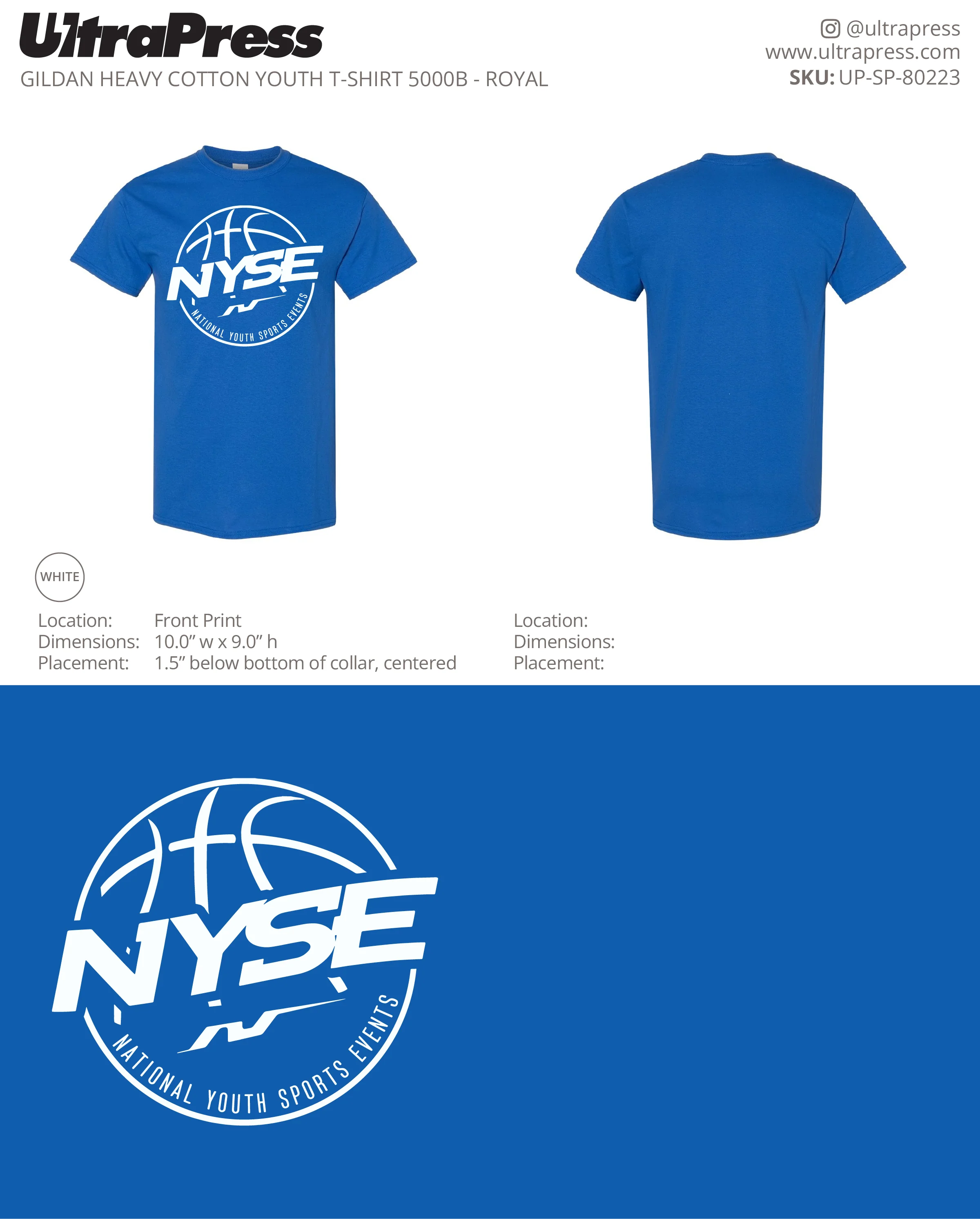 UP-SP-80223 National Youth Sports Events - Mike Perez 100 Min Qty (Bulk) - Image 4