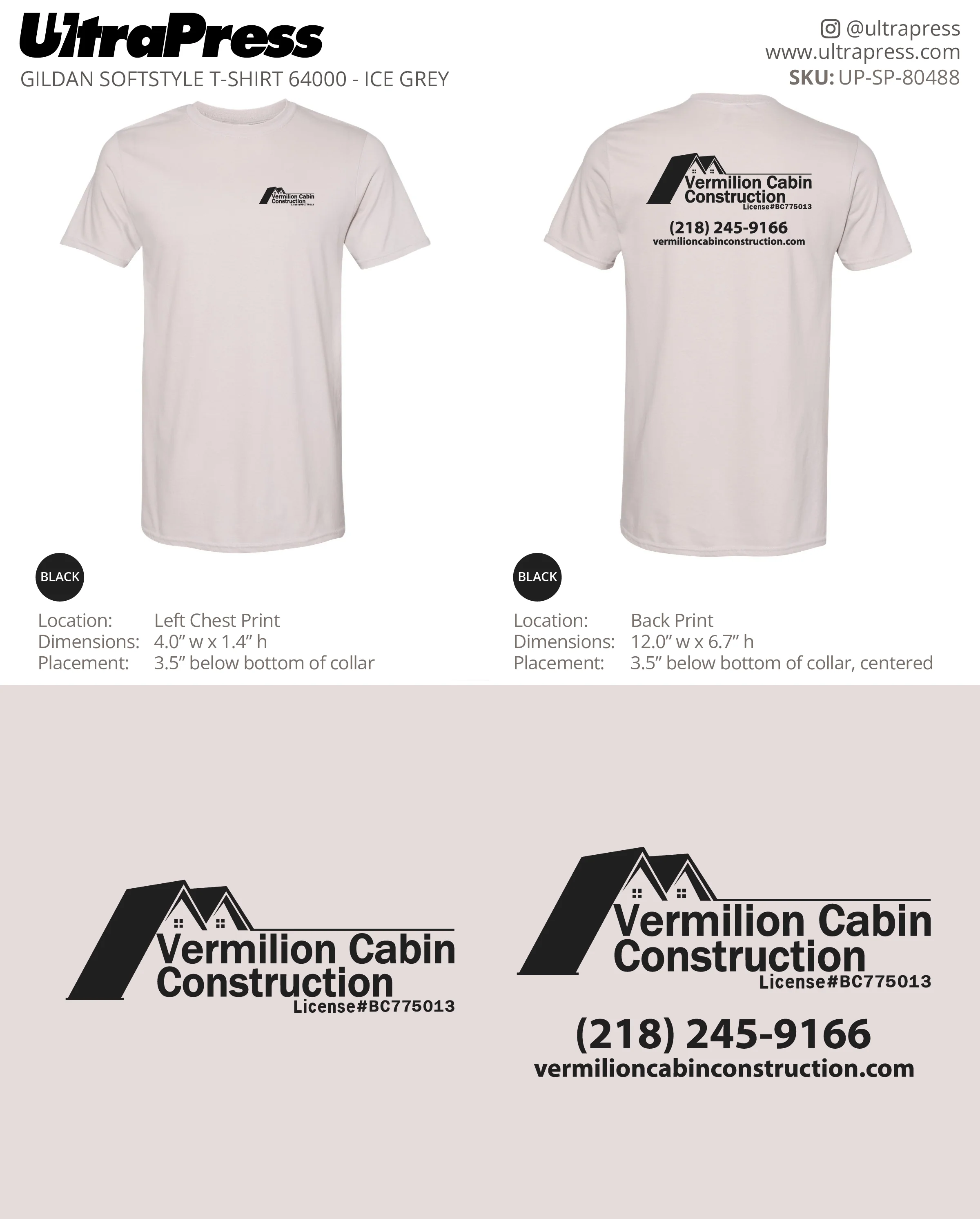 UP-SP-80488 Vermillion Cabin Construction - Travis Leinonen 100 Min Qty (Bulk) - Image 3