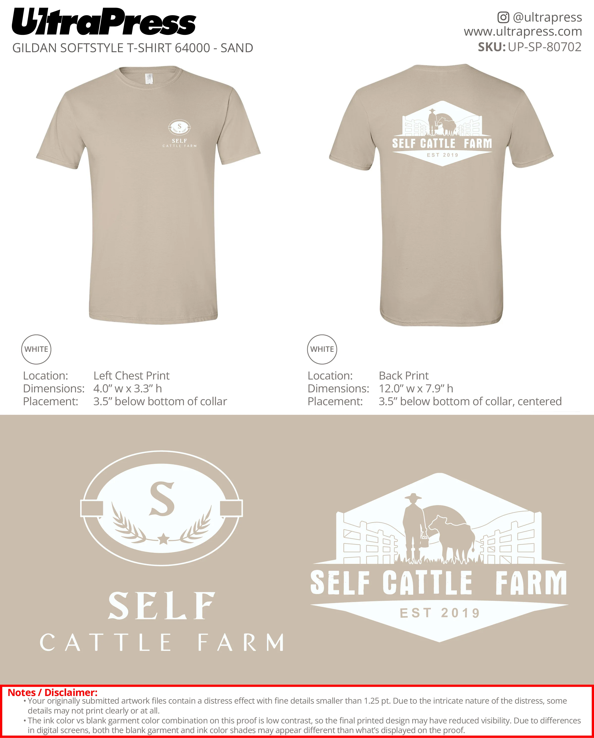 UP-SP-80702 Self Cattle Farm - Billy J Self 100 Min Qty (Bulk) - Image 2