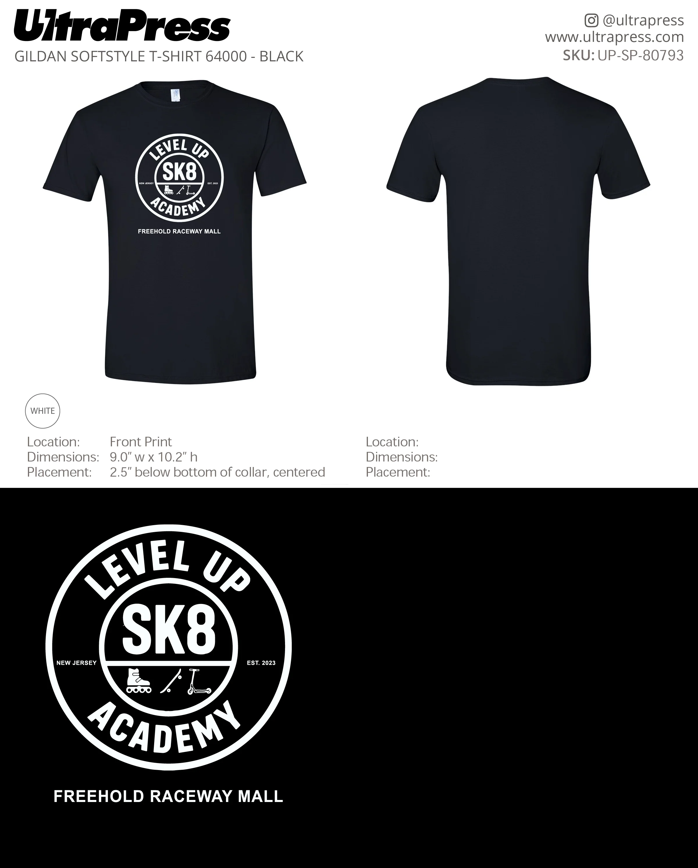 UP-SP-80793 Level Up SK8 Academy 100 Min Qty (Bulk)