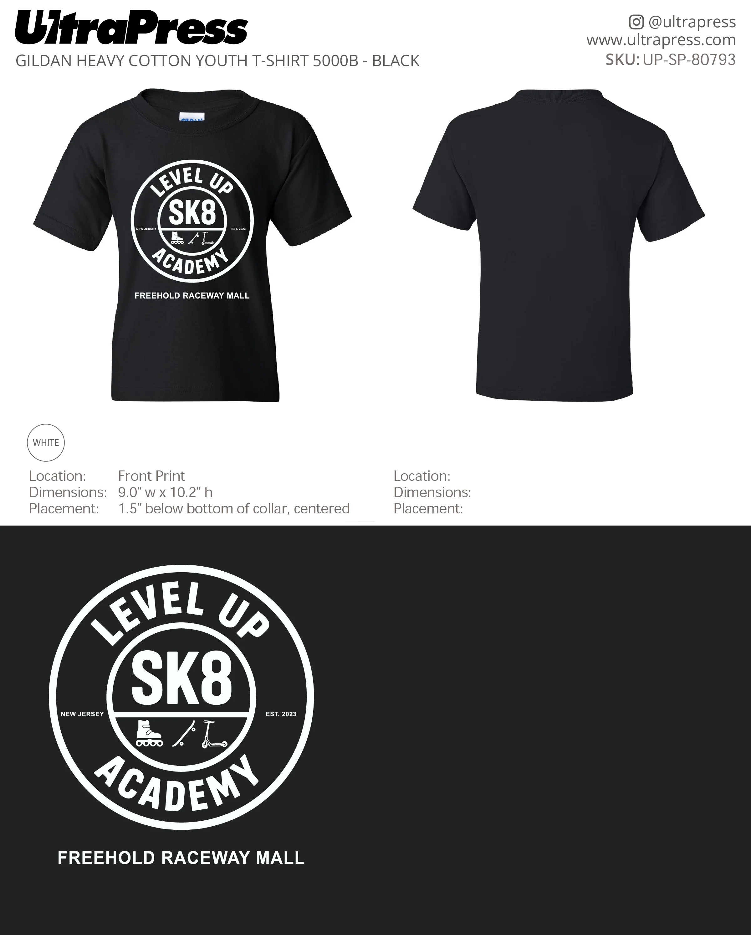 UP-SP-80793 Level Up SK8 Academy 100 Min Qty (Bulk) - Image 2
