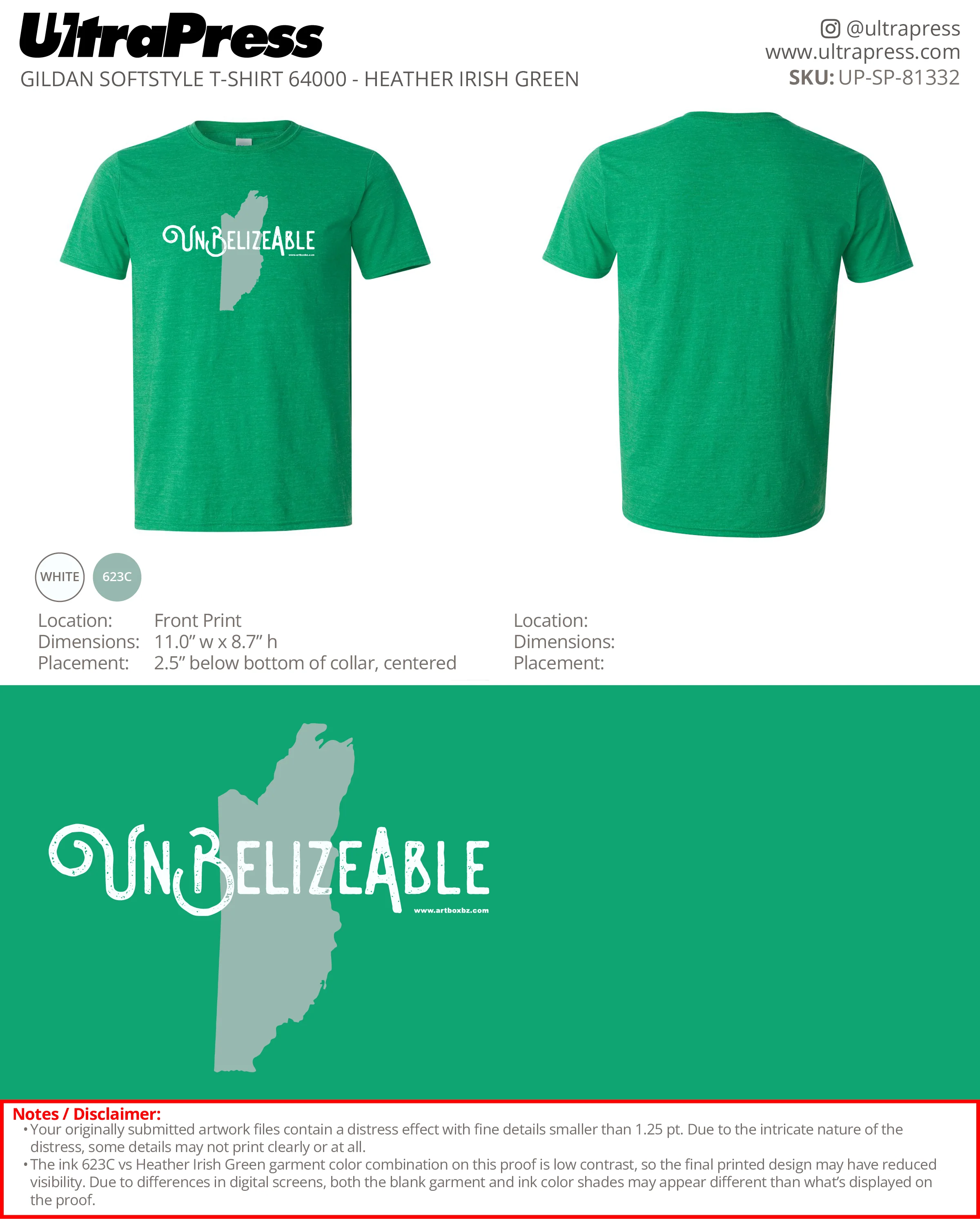 UP-SP-81332 UNBELIZEABLE - Johnny Chiang 100 Min Qty (Bulk) - Image 2