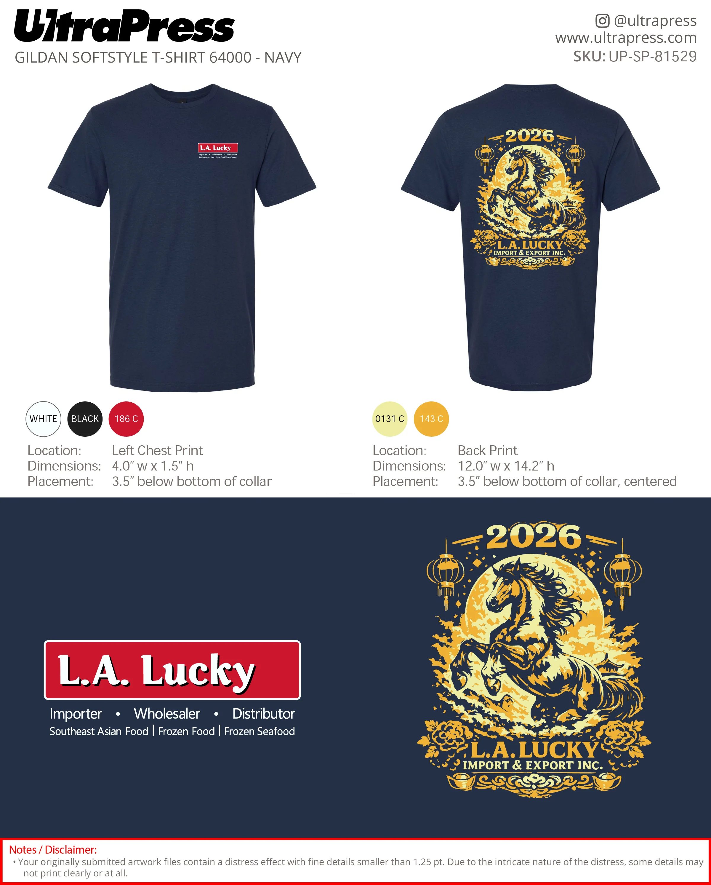 UP-SP-81529 2026 L.A. Lucky Import & Export Inc. - Jerry Nguyen 100 Pieces Package Deal (Bulk)