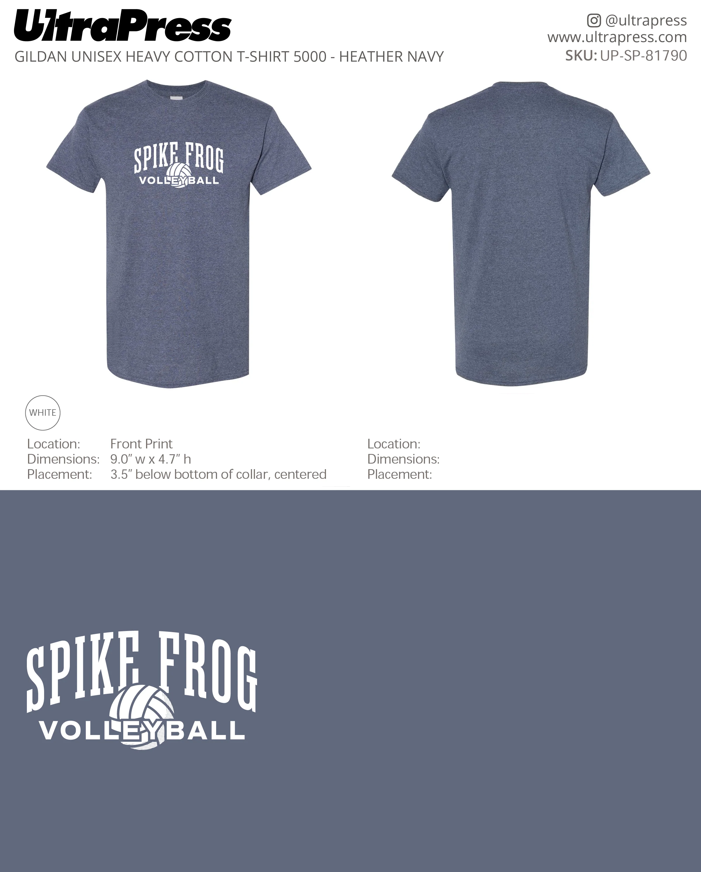 UP-SP-81790 Spike Frog Boss - Melissa Hinnant 100 Min Qty (Bulk) - Image 10