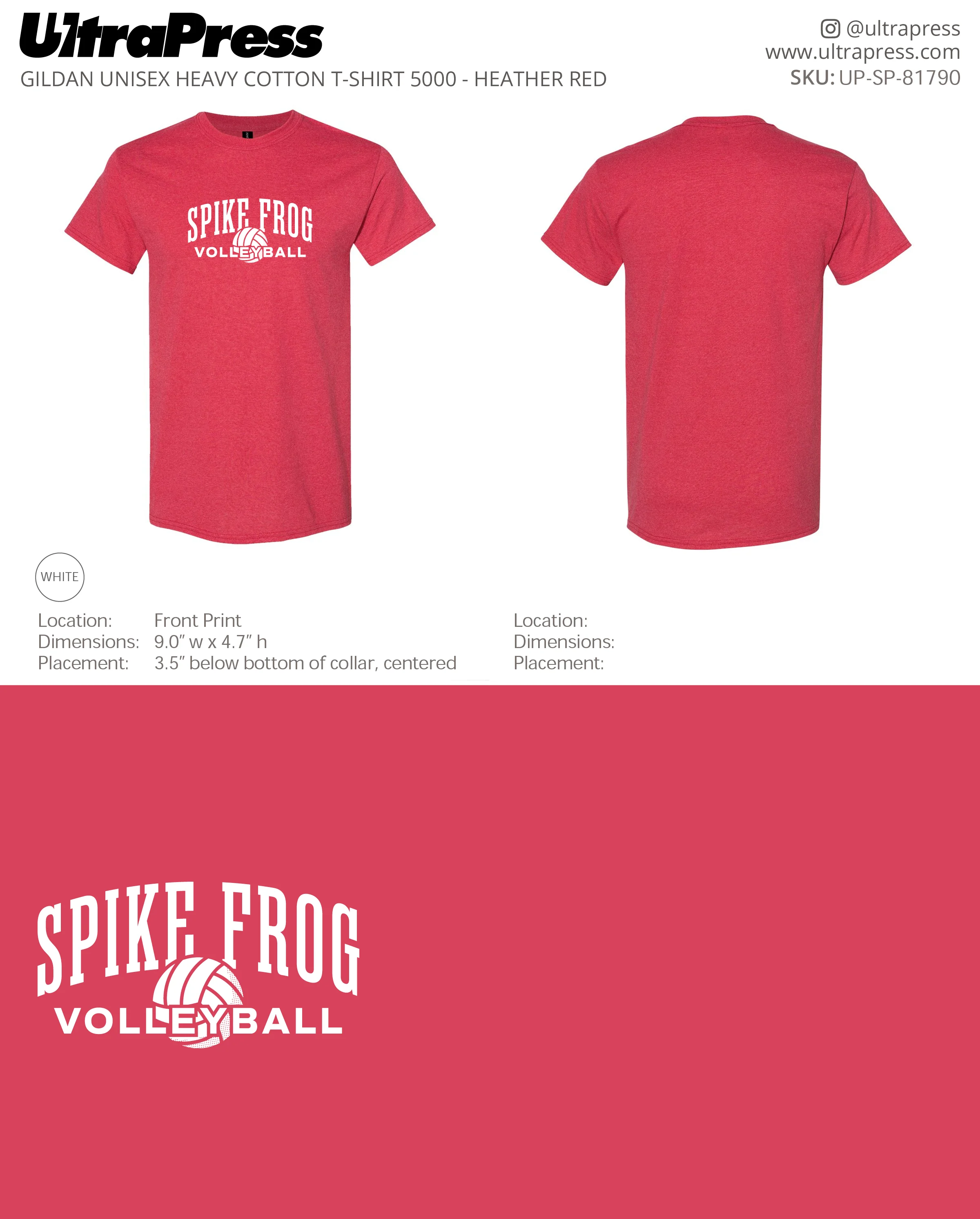 UP-SP-81790 Spike Frog Boss - Melissa Hinnant 100 Min Qty (Bulk) - Image 11