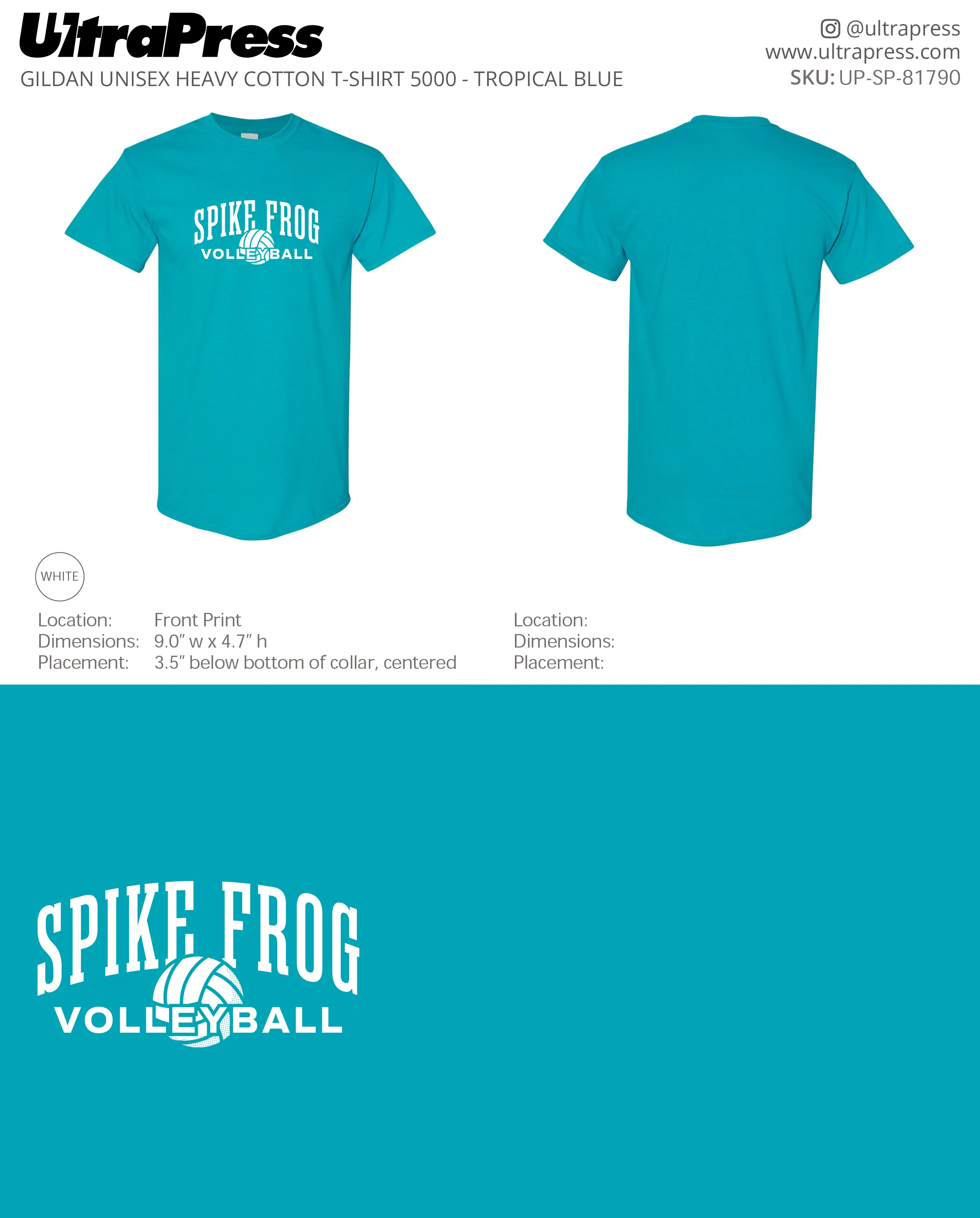 UP-SP-81790 Spike Frog Boss - Melissa Hinnant 100 Min Qty (Bulk) - Image 4
