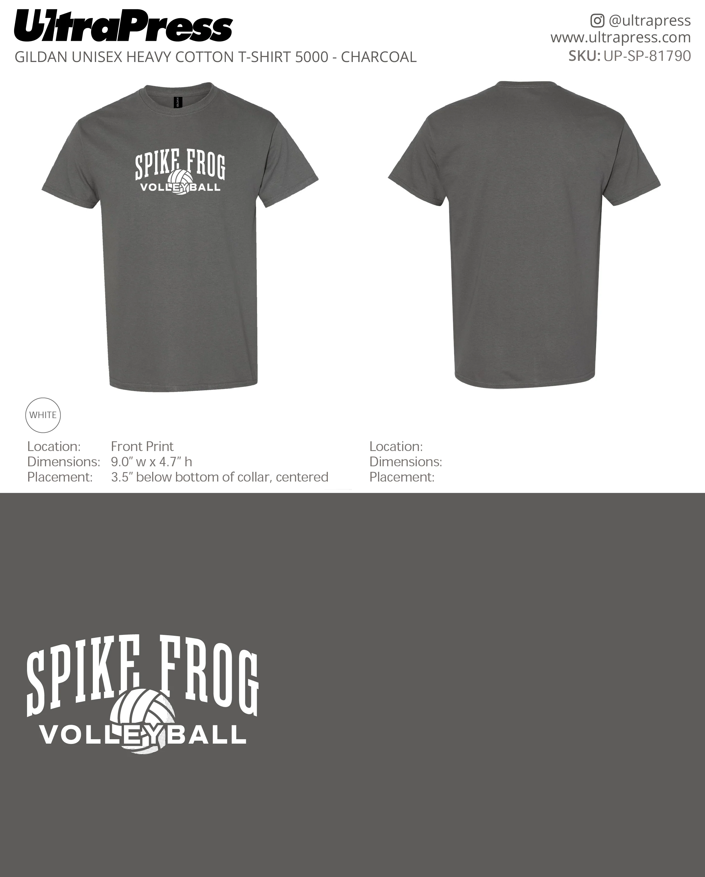 UP-SP-81790 Spike Frog Boss - Melissa Hinnant 100 Min Qty (Bulk) - Image 6