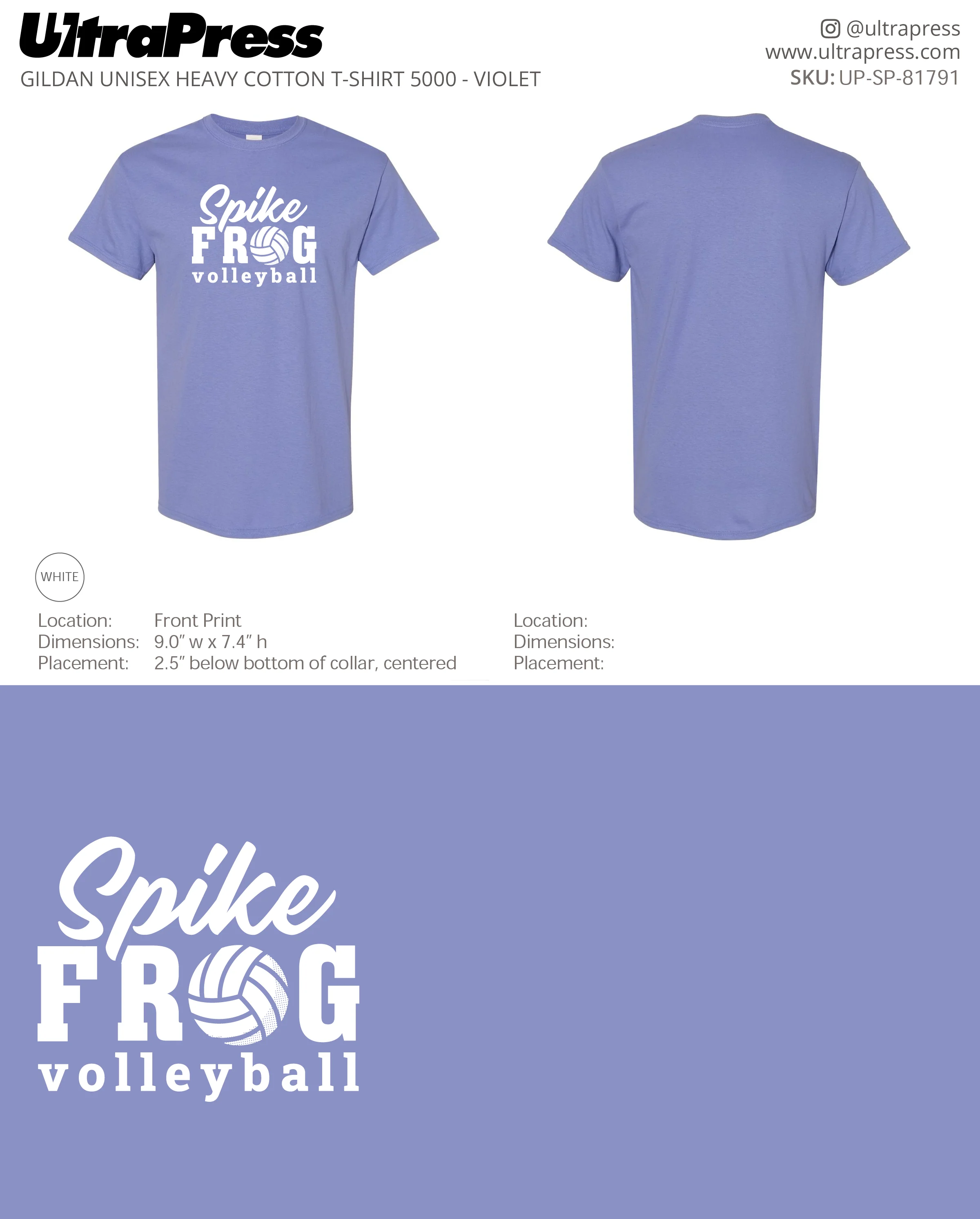 UP-SP-81791 Spike Frog Spike - Melissa Hinnant 100 Min Qty (Bulk) - Image 15