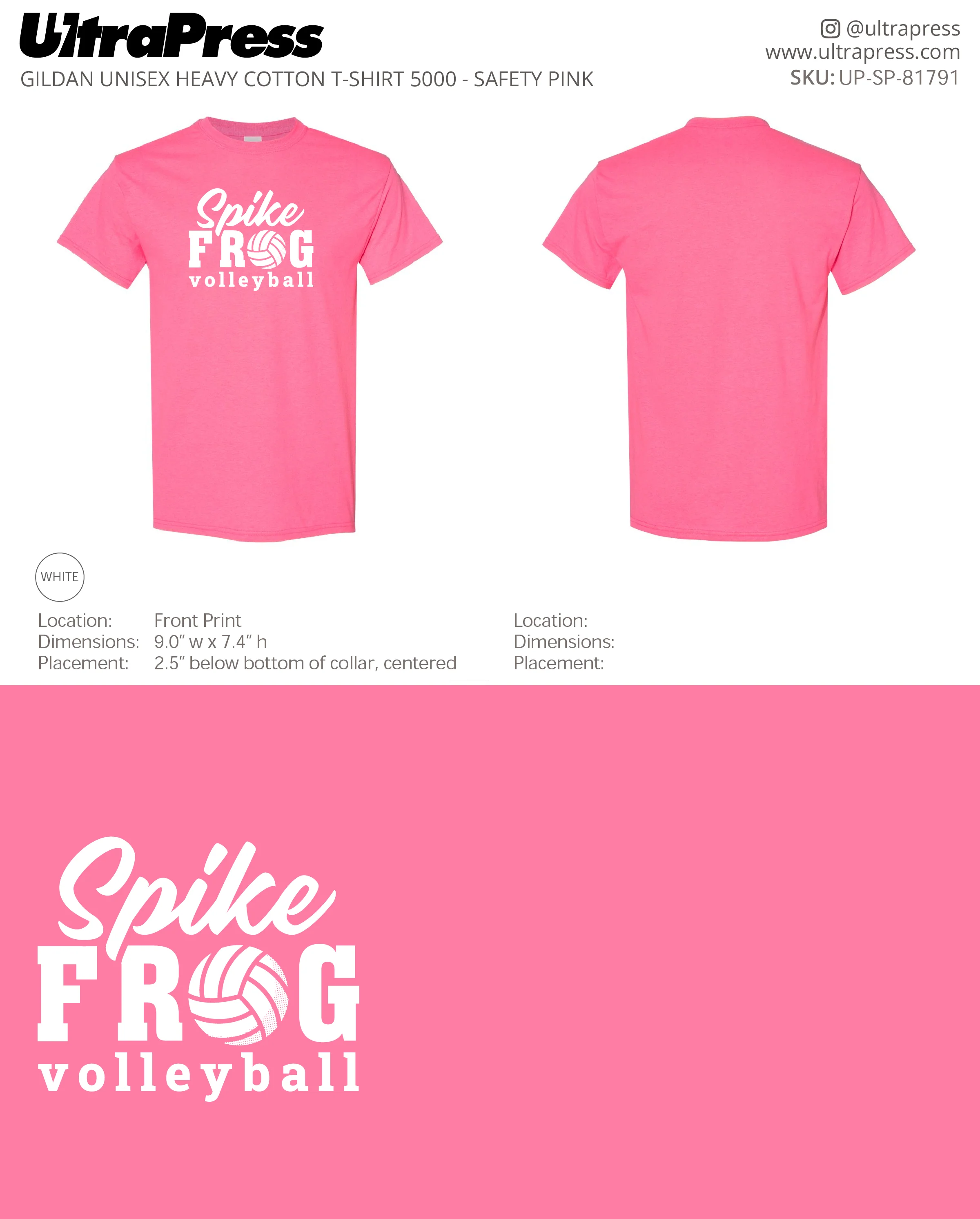 UP-SP-81791 Spike Frog Spike - Melissa Hinnant 100 Min Qty (Bulk) - Image 4