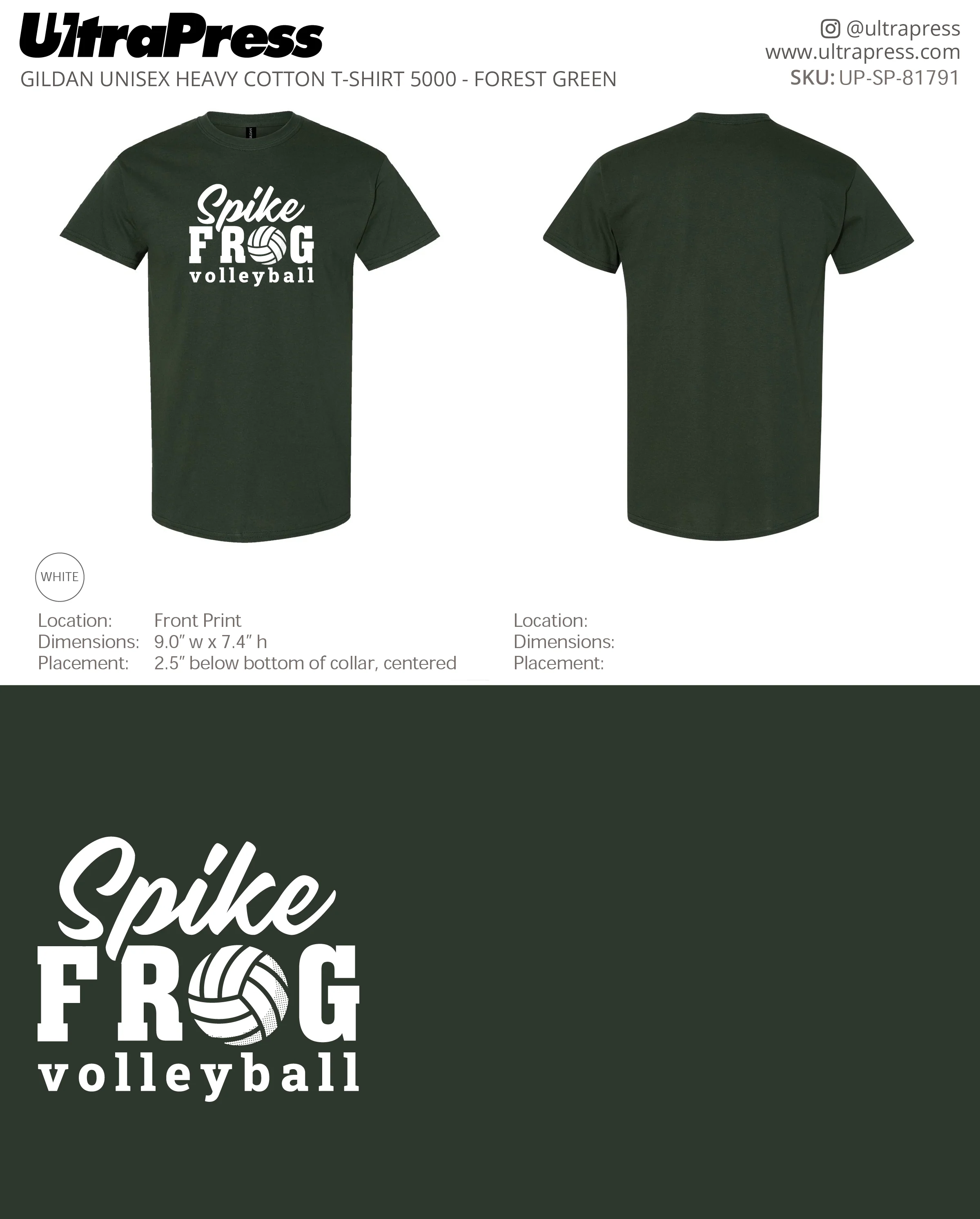 UP-SP-81791 Spike Frog Spike - Melissa Hinnant 100 Min Qty (Bulk) - Image 6