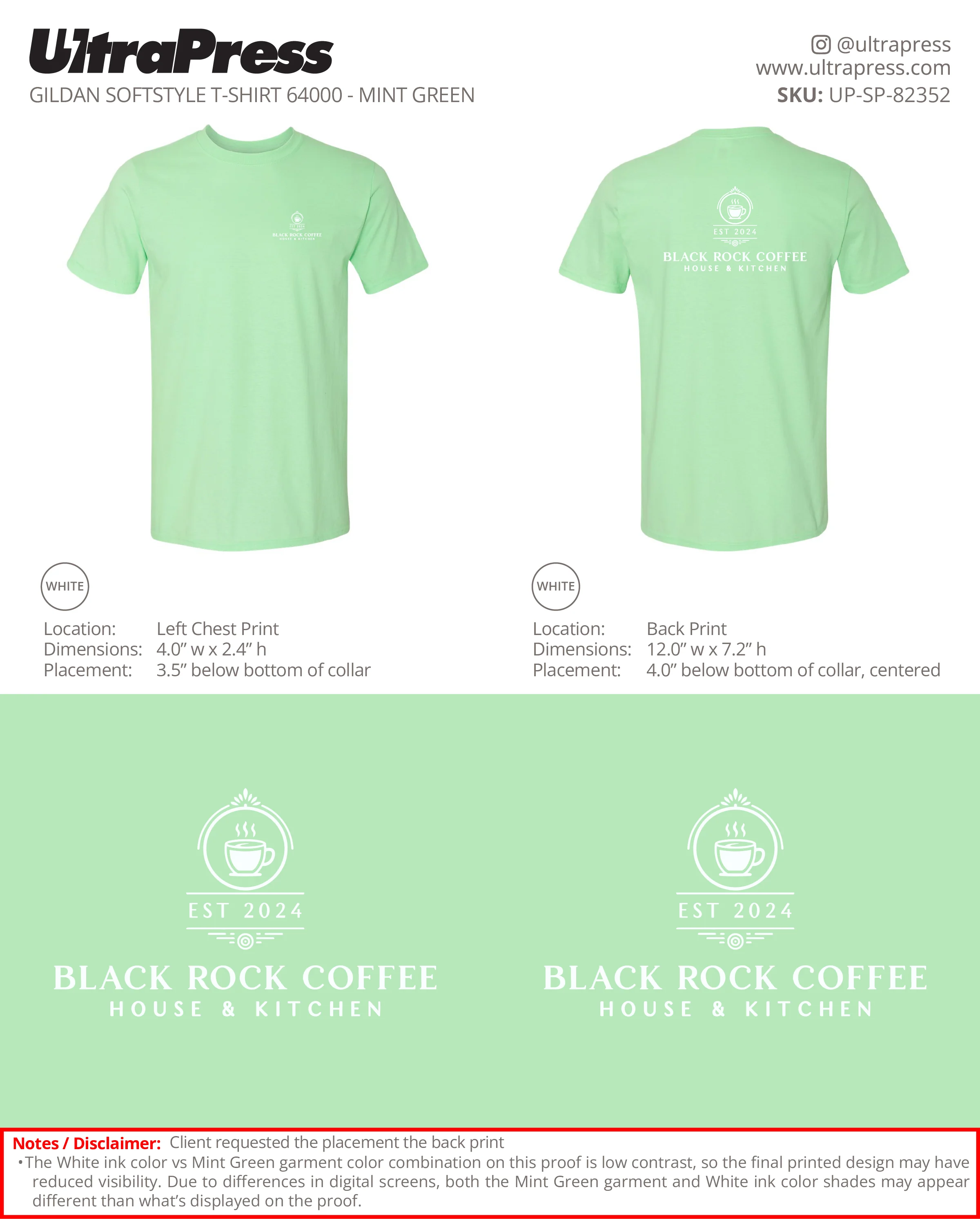 UP-SP-82352 Black Rock Coffee - Kemal Cecunjanin 100 Pieces Package Deal (Bulk) - Image 2