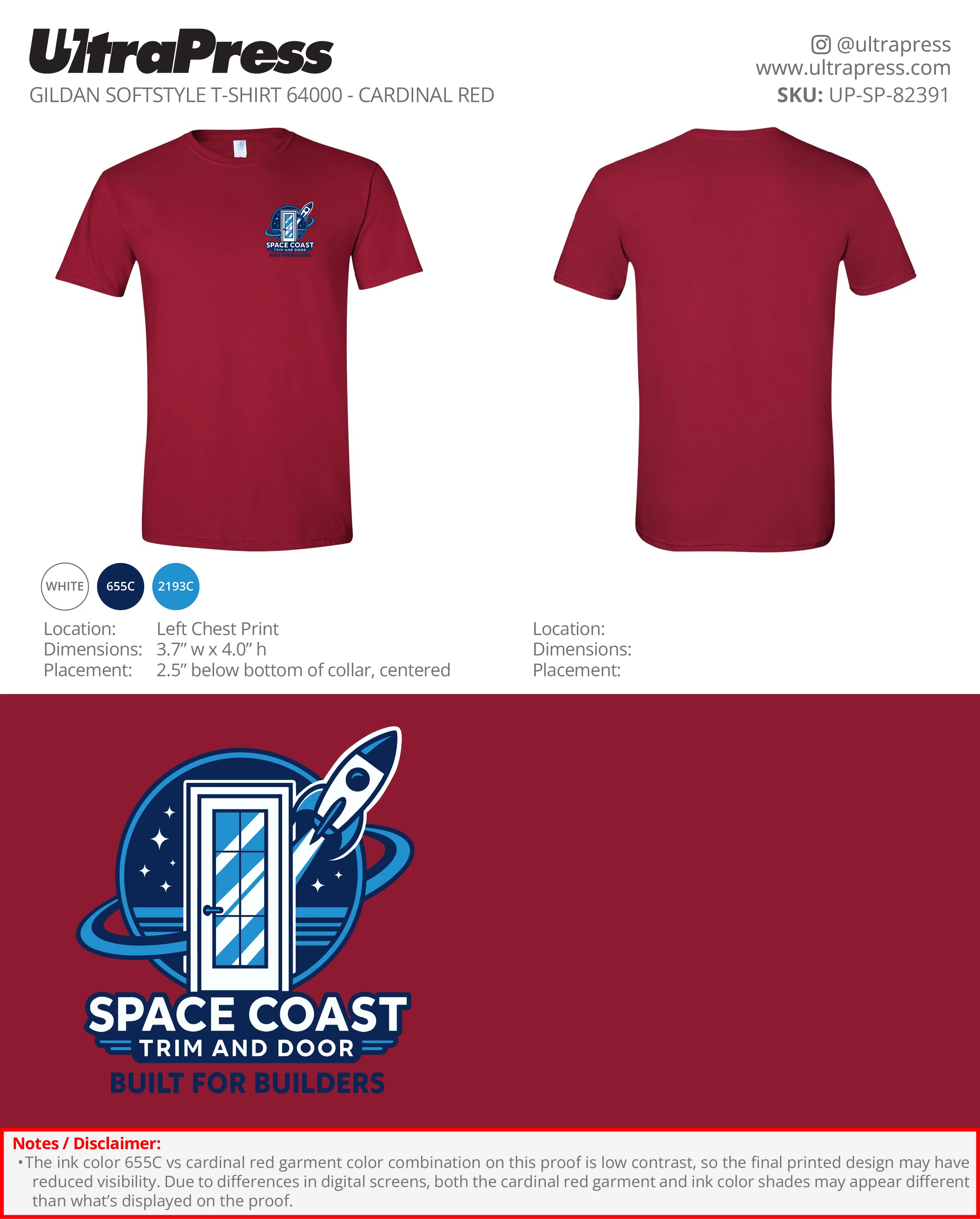 UP-SP-82391 Space Coast - Murali Jesudoss 100 Pieces Package Deal (Bulk) - Image 2