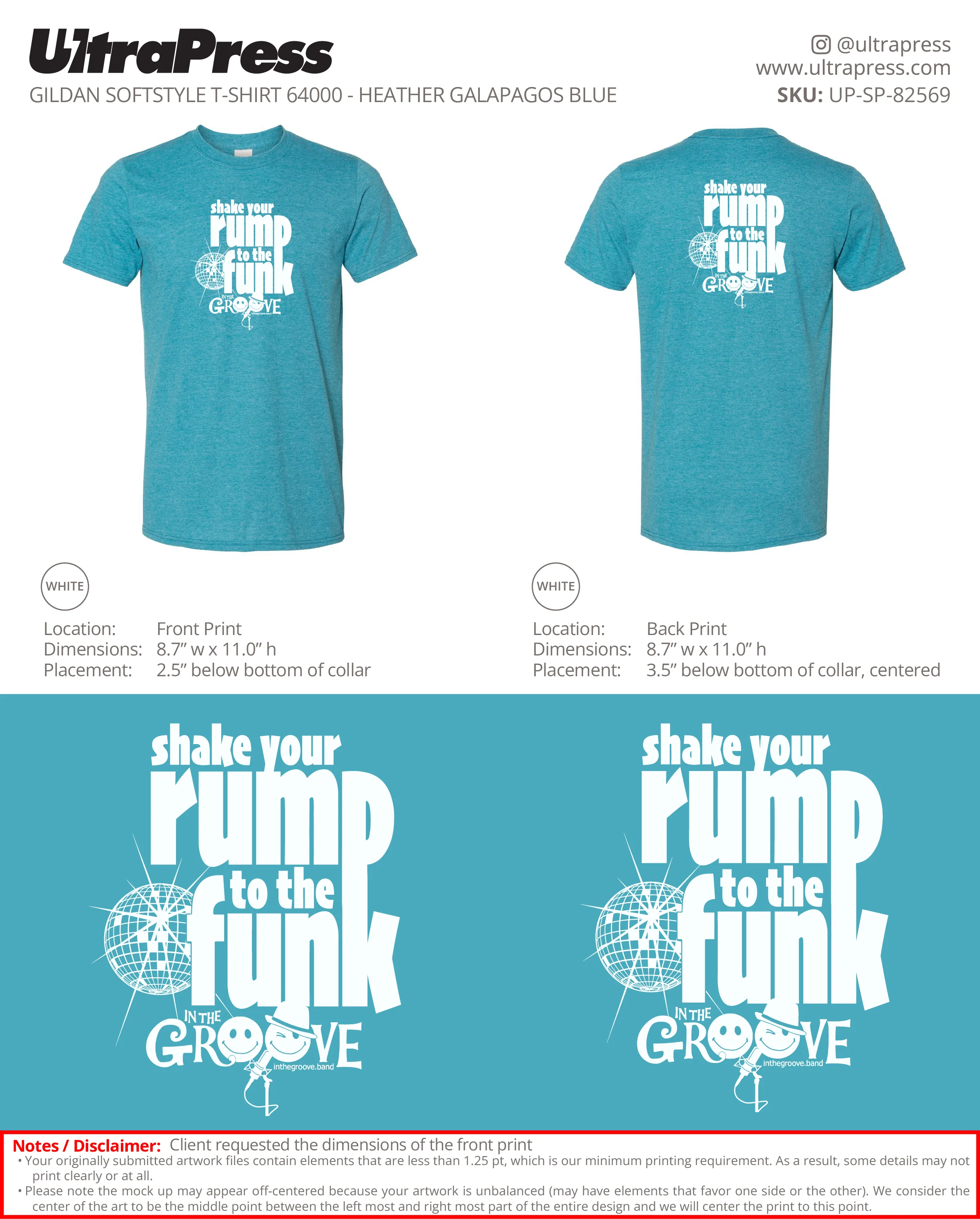 UP-SP-82569 Shake Your Rump to the Funk - Linda Corsetti 100 Min Qty (Bulk) - Image 2
