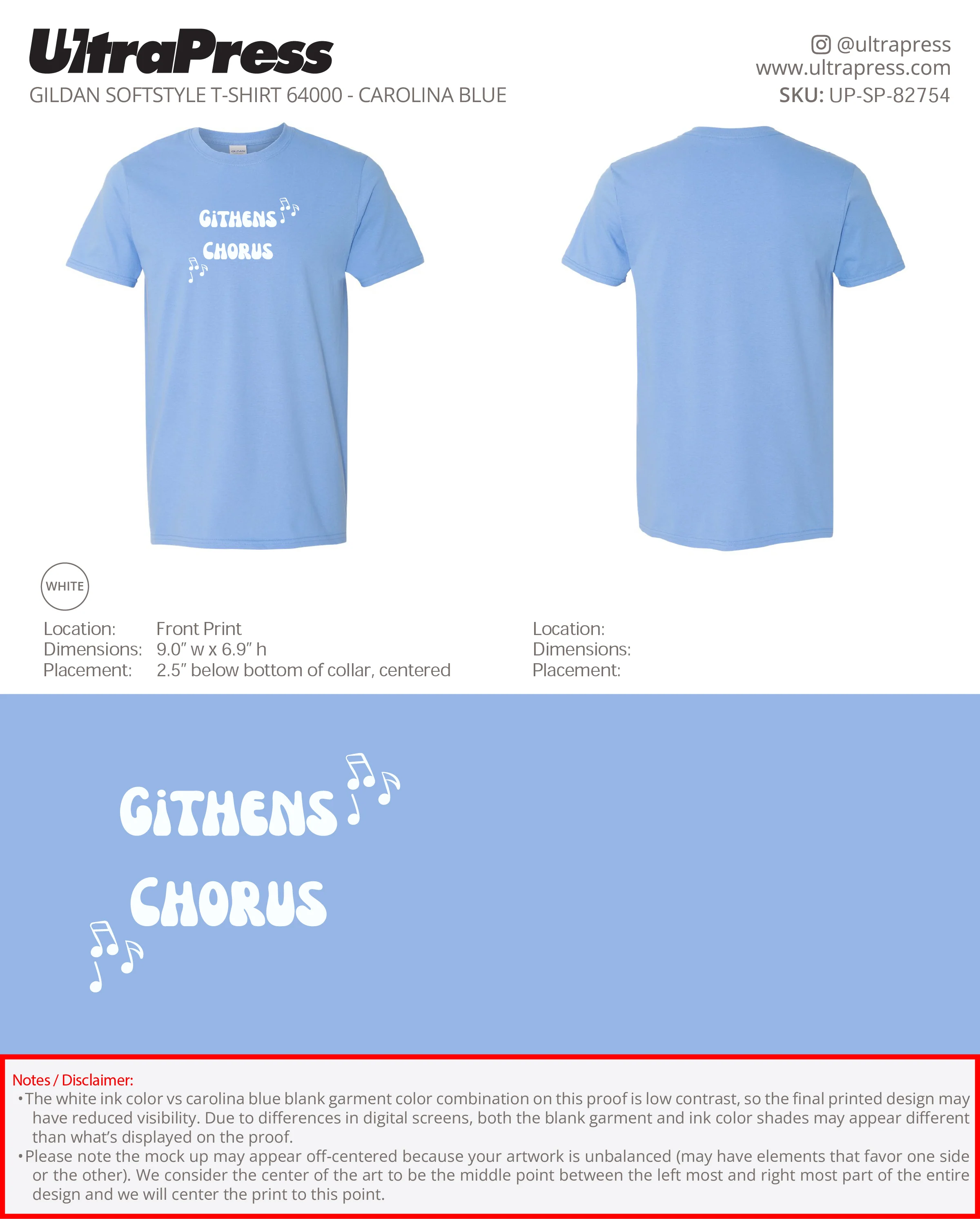 UP-SP-82754 Githens Chorus - Jason Mihalik 100 Pieces Package Deal (Bulk) - Image 2