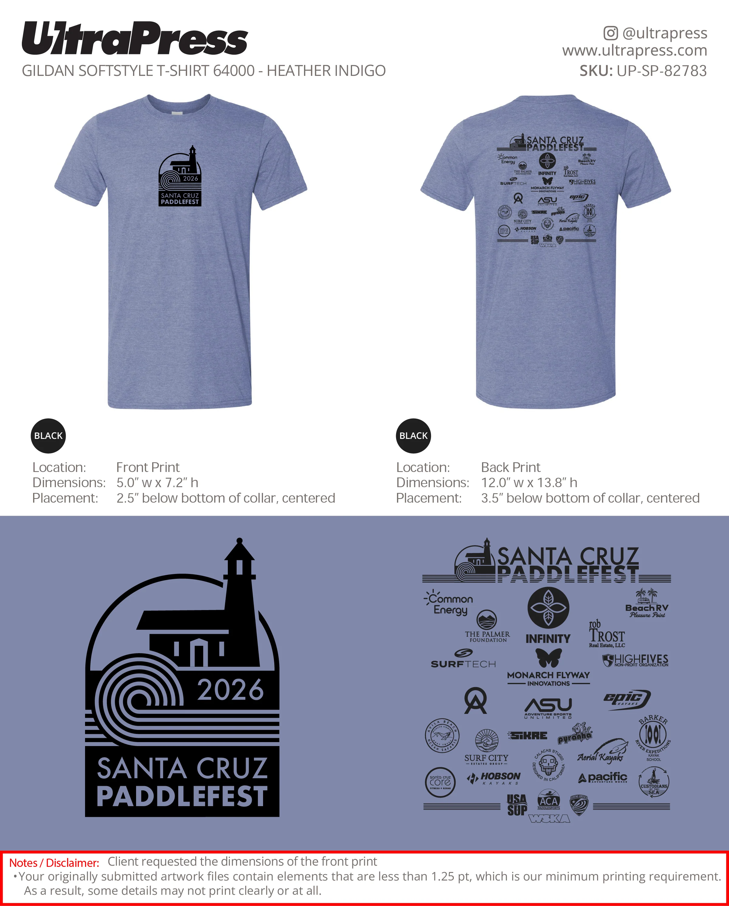 UP-SP-82783 Santa Cruz Paddlefest 2026 - Santa Cruz Paddlefest 100 Pieces Package Deal (Bulk) - Image 2